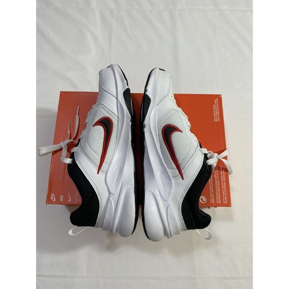 New Mens Size 8 White Black Red Nike DefyAllDay Running Shoes DJ1196 101 main image 7